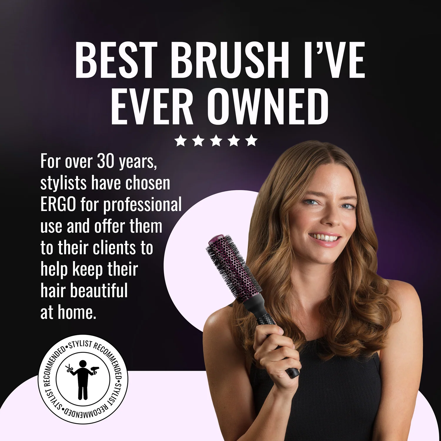 Pro erg33 Super Gentle Round Brush - Image 4