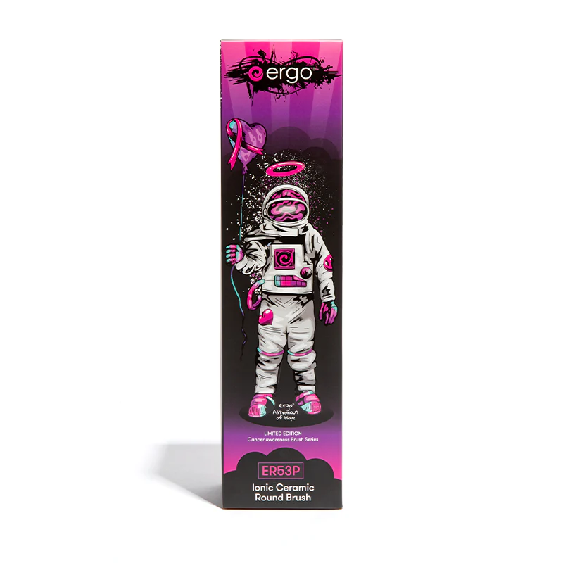 Pro Limited Edition ER53 "ALL PINK" Ionic Ceramic Round Brush - Image 2
